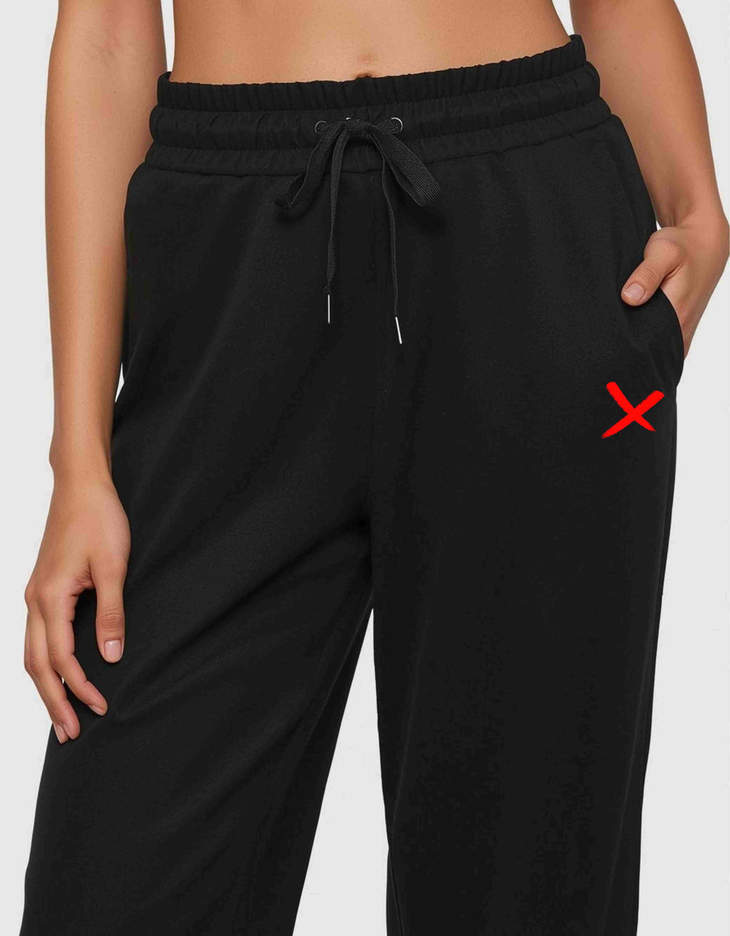 Black - 100% cotton sweatpant