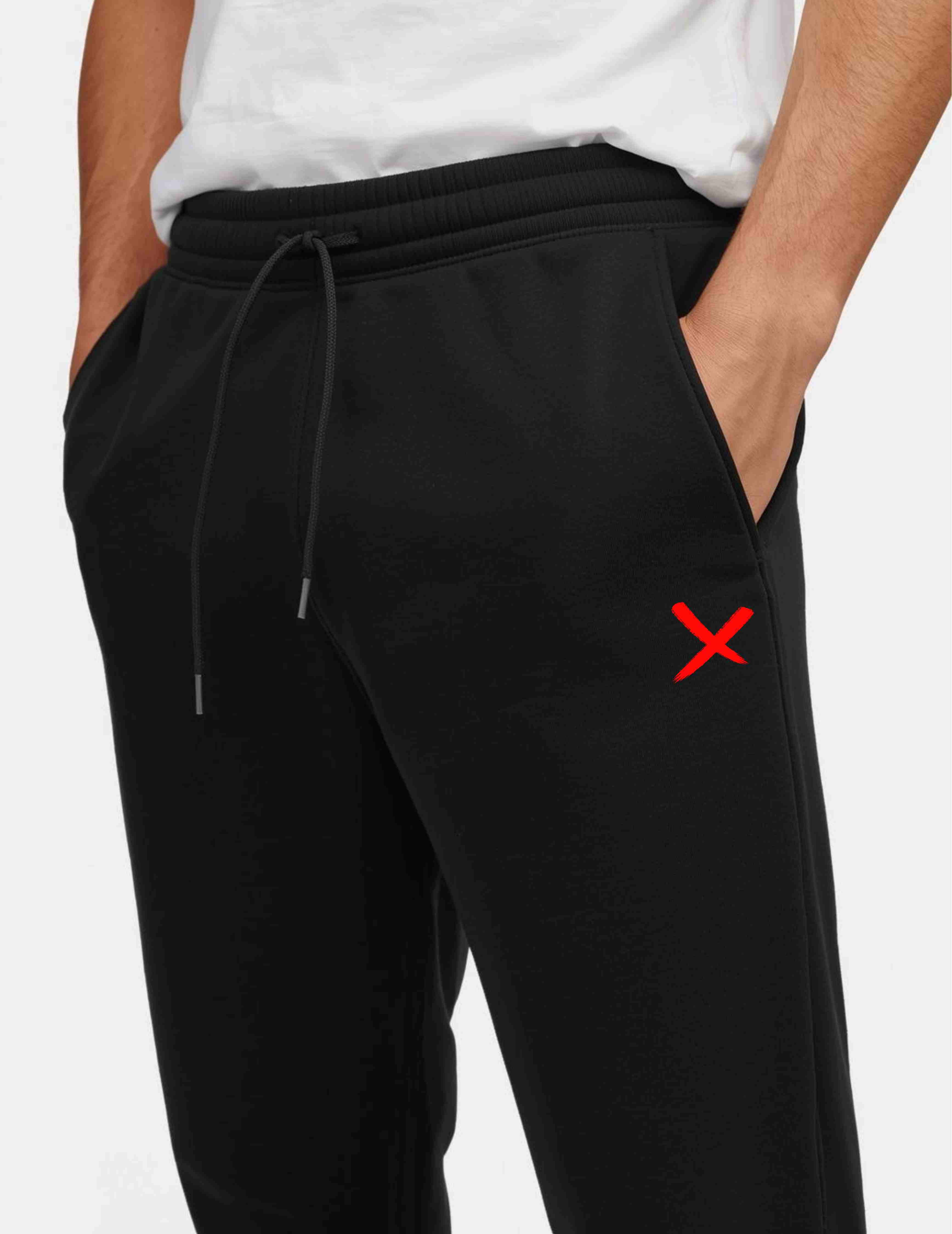 Black - 100% cotton sweatpant
