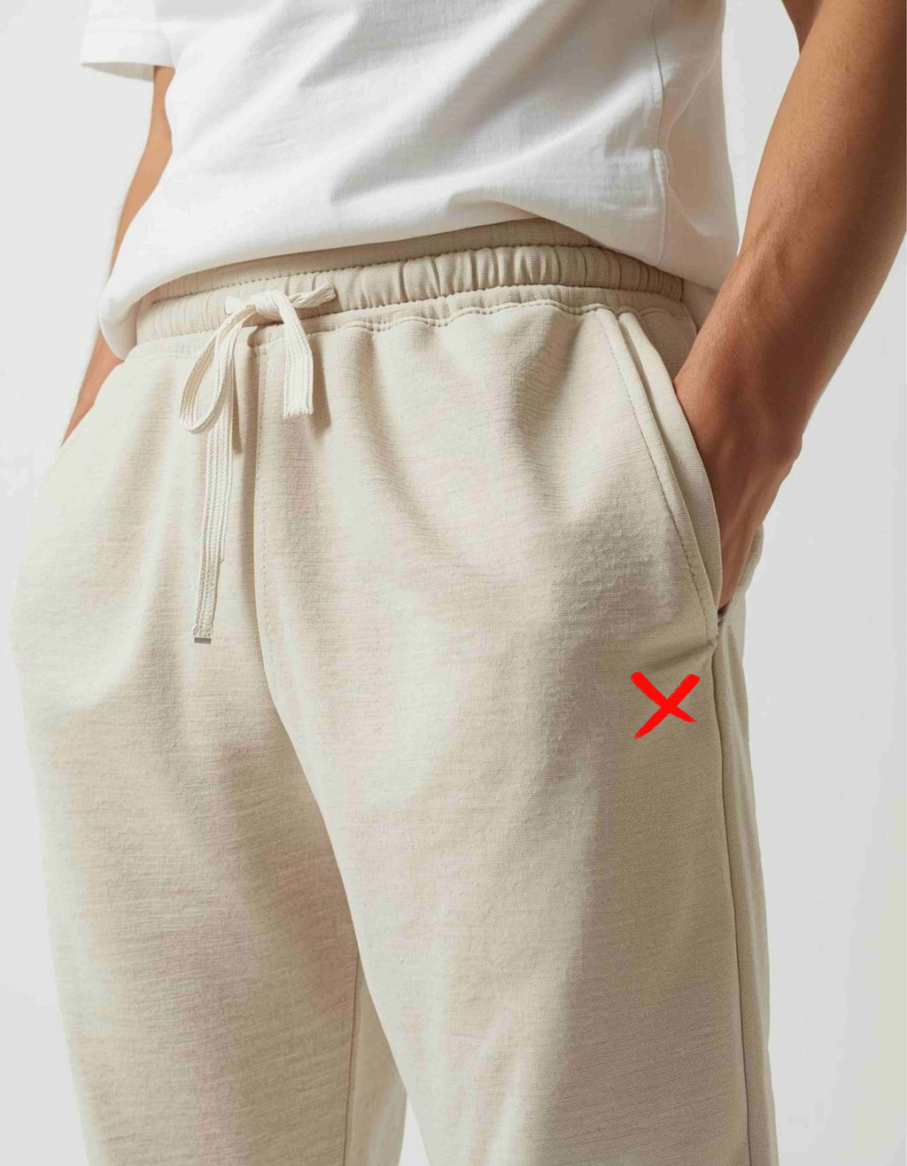 Off White - 100% cotton sweatpant