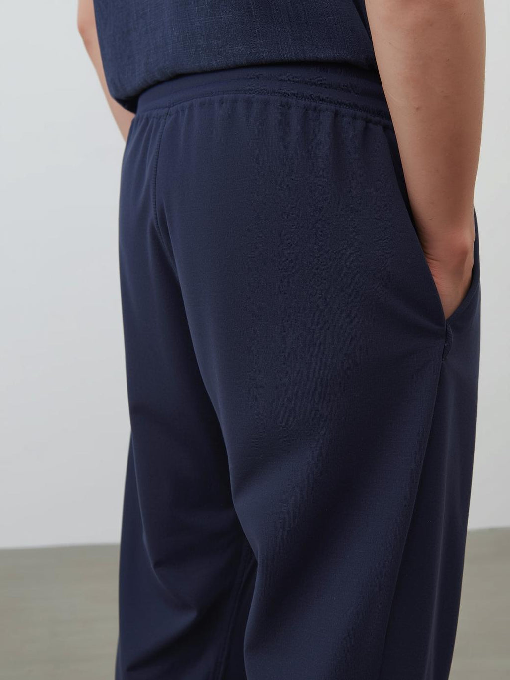 Navy Blue - 100% cotton sweatpant