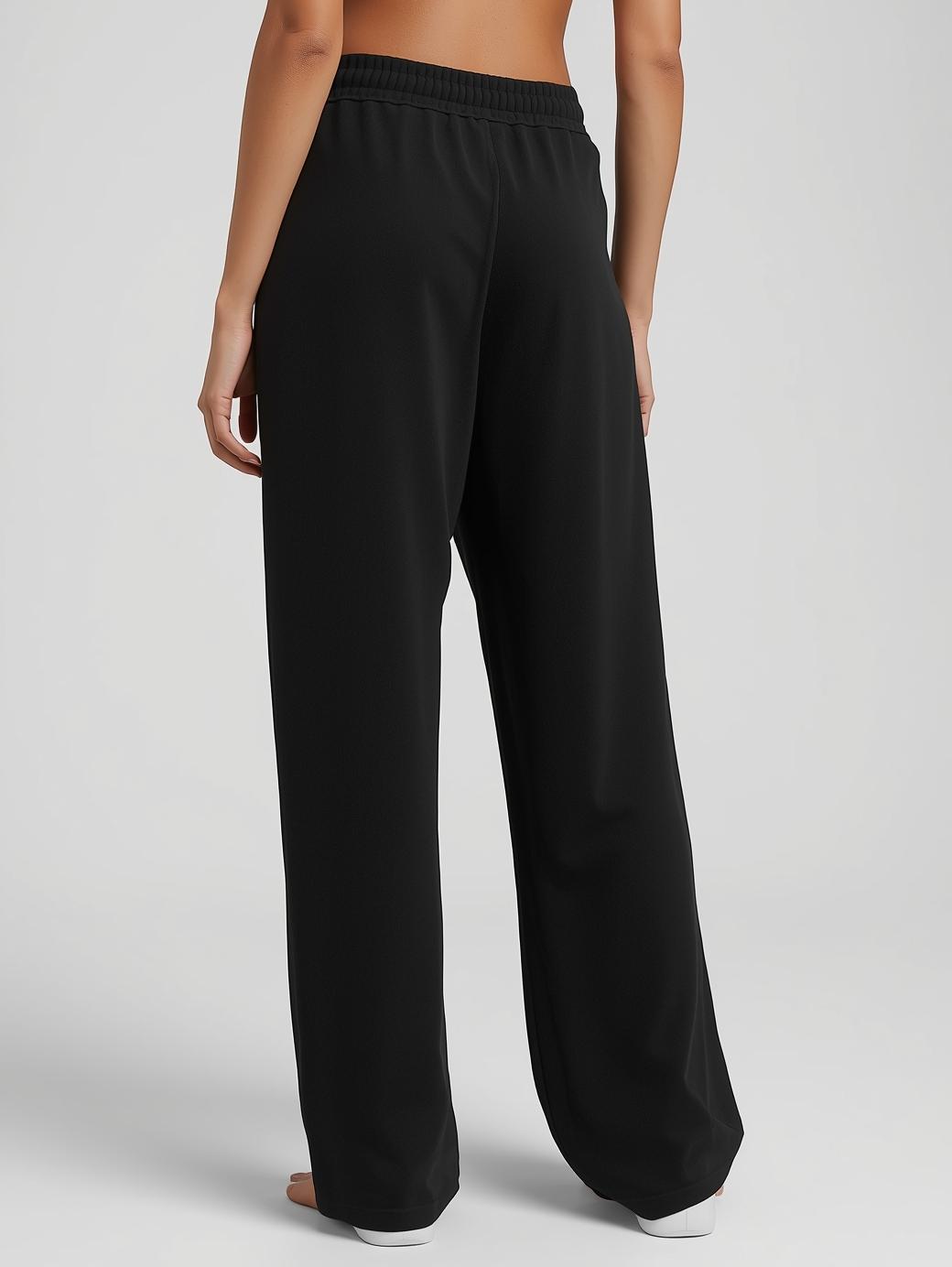 Black - 100% cotton sweatpant