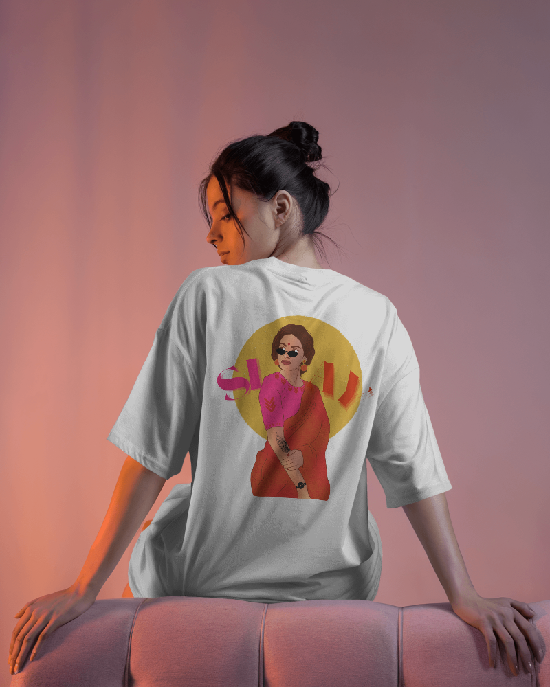 SLAY-   100% Cotton French Terry Oversized T-shirt