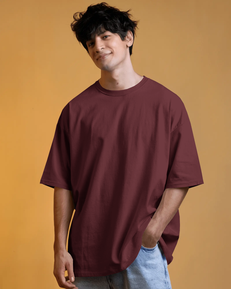Basic French Terry Oversized T-shirt