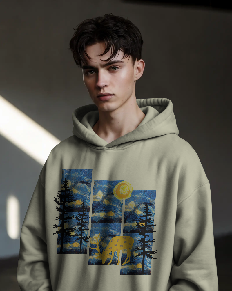 Midnight Muse - Oversized hoodie