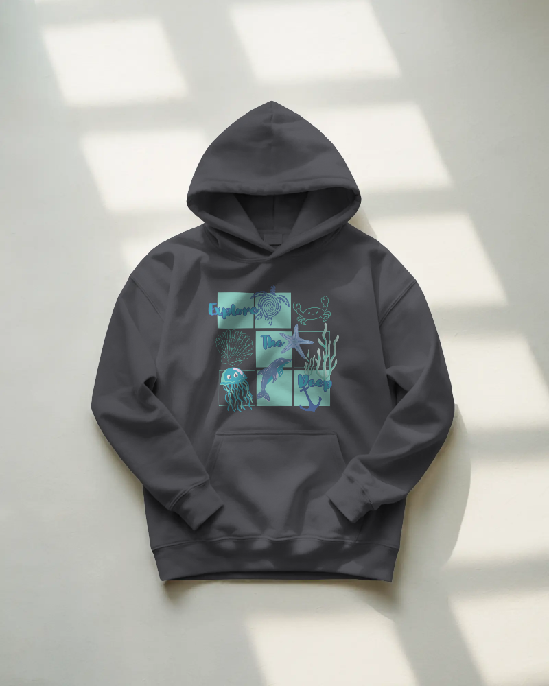 Explore the Deep - Oversized hoodie