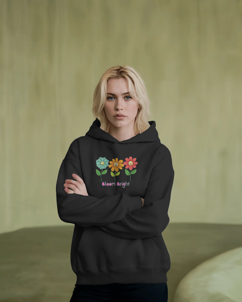 Bloom Bright - Oversized hoodie