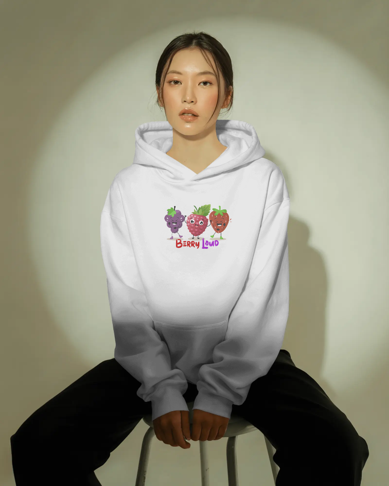 Berry Loud- Oversized Hoodie