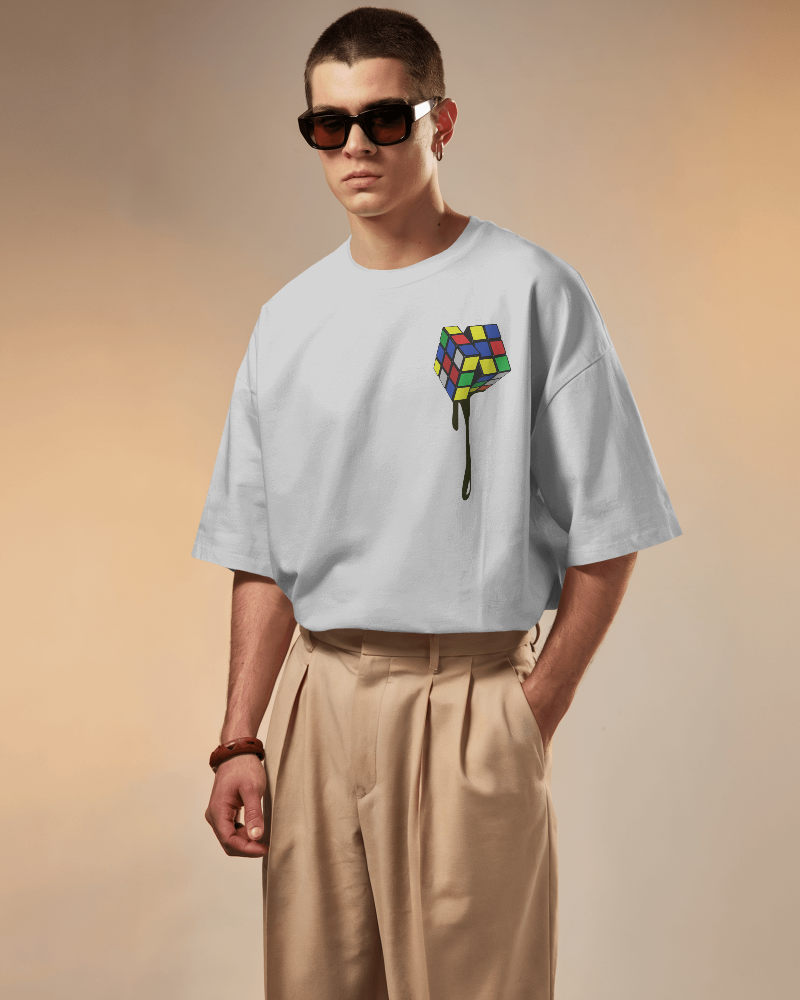 RUBIK-   100% Cotton Regular T-shirt