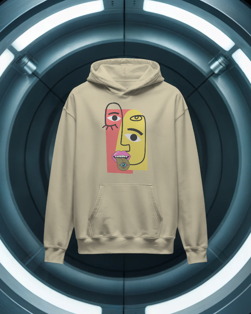 Canvas of Thoughts - Oversized hoodie