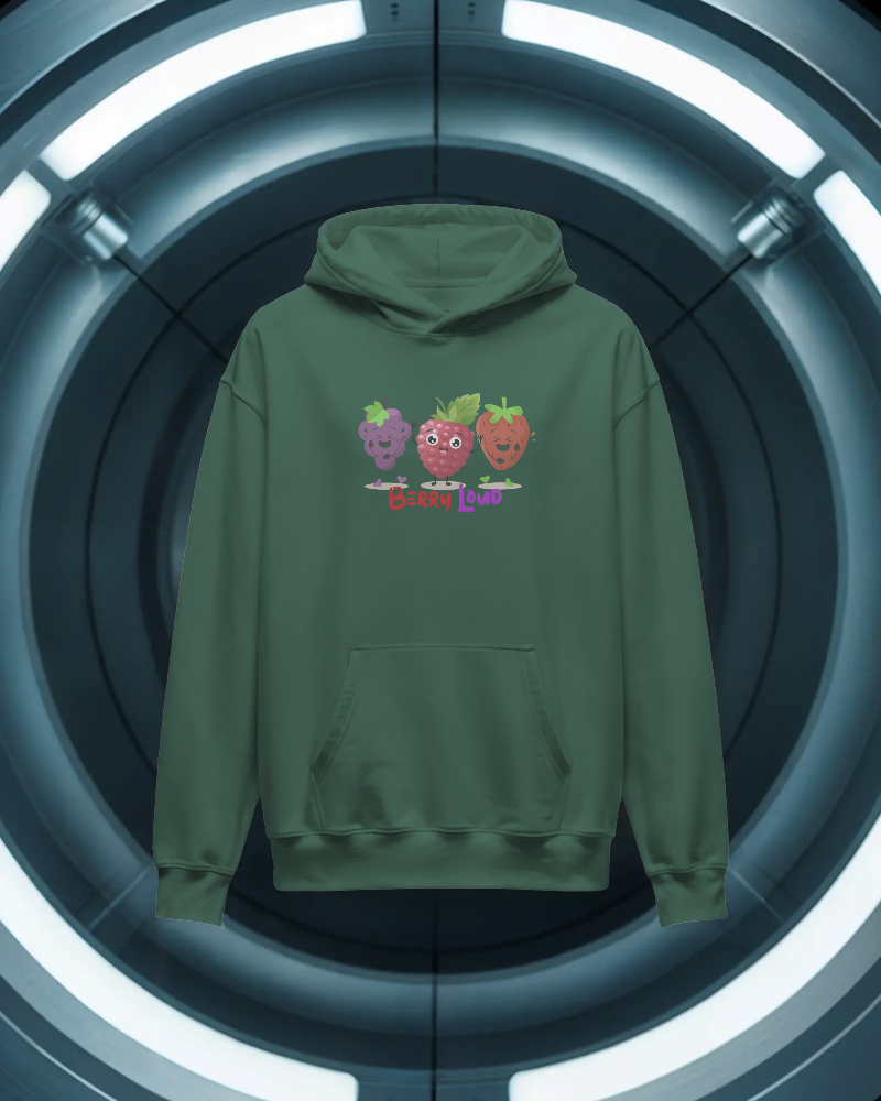 Berry Loud- Oversized Hoodie