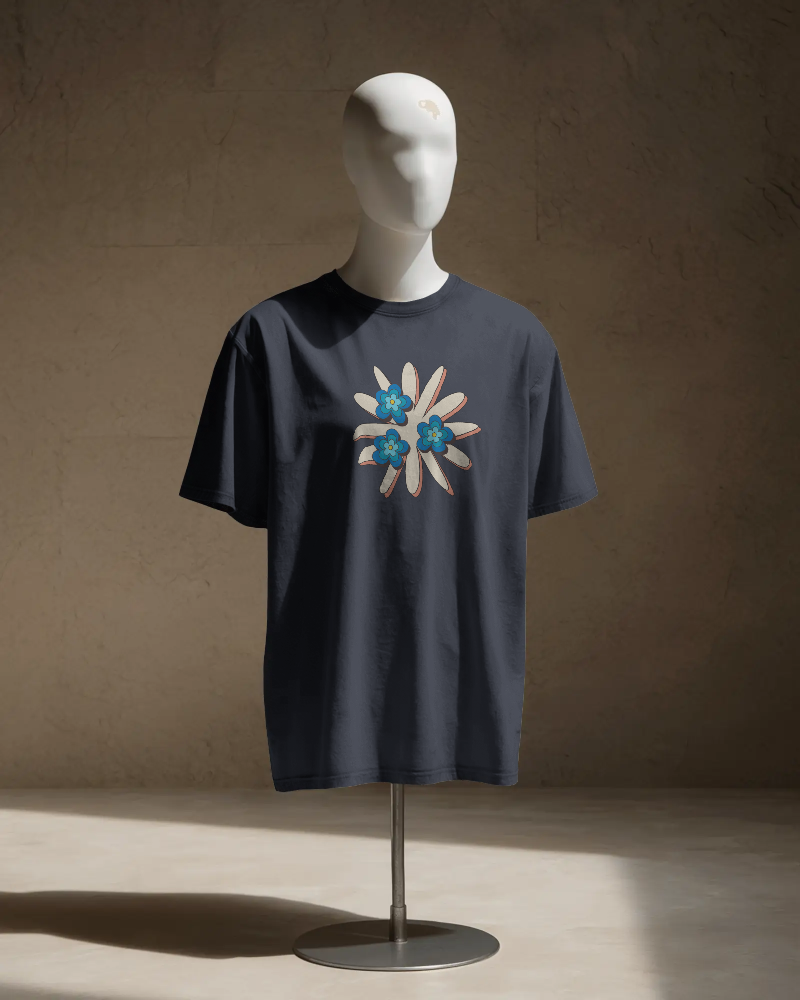 SOFT PETALS-   100% Cotton Regular T-shirt