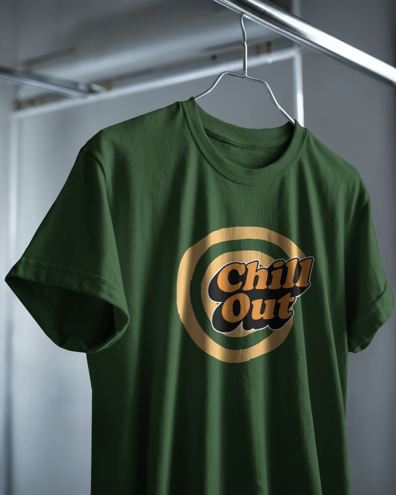 CHILL OUT-   100% Cotton Regular T-shirt