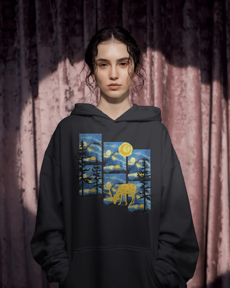 Midnight Muse - Oversized hoodie