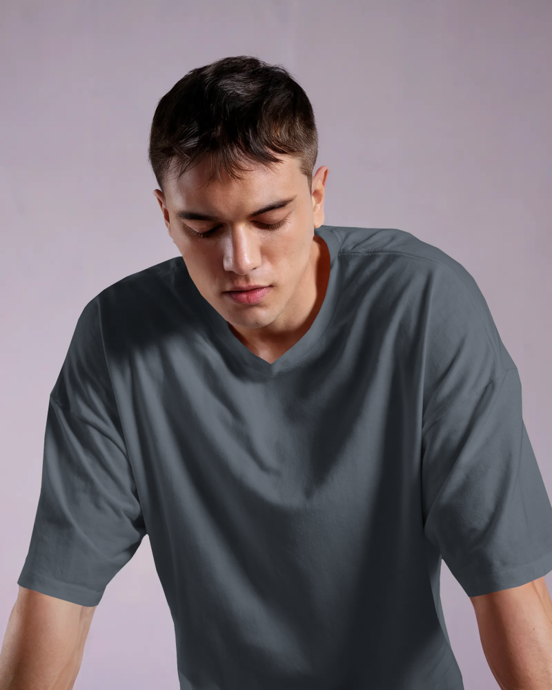 Basic French Terry Oversized T-shirt