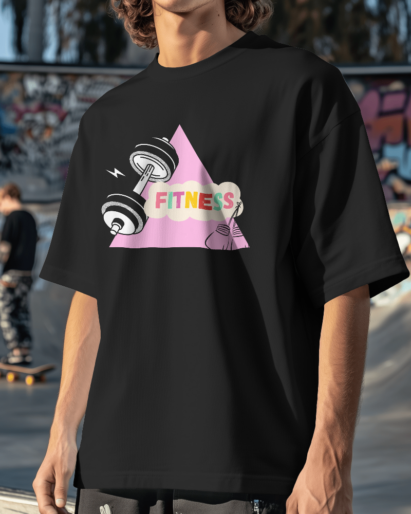 FITNESS-   100% Cotton Regular T-shirt