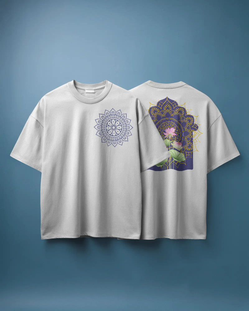 MIRAGE-   100% Cotton French Terry Oversized T-shirt