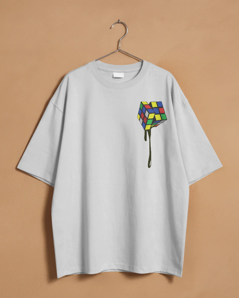 RUBIK-   100% Cotton Regular T-shirt