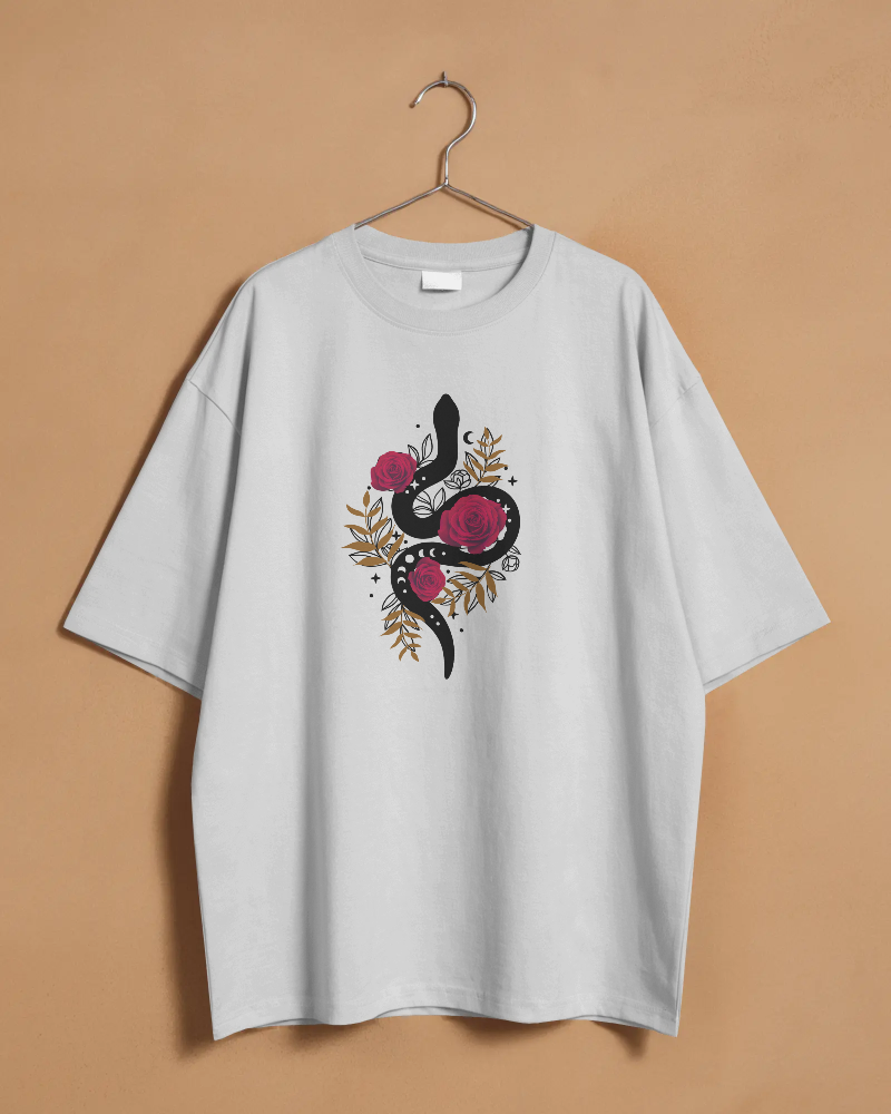 THORN & PETAL-   100% Cotton Regular T-shirt