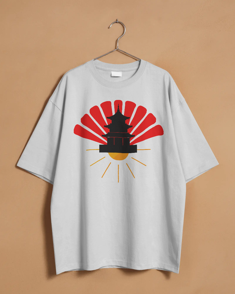 SHRINE-   100% Cotton Oversized T-shirt