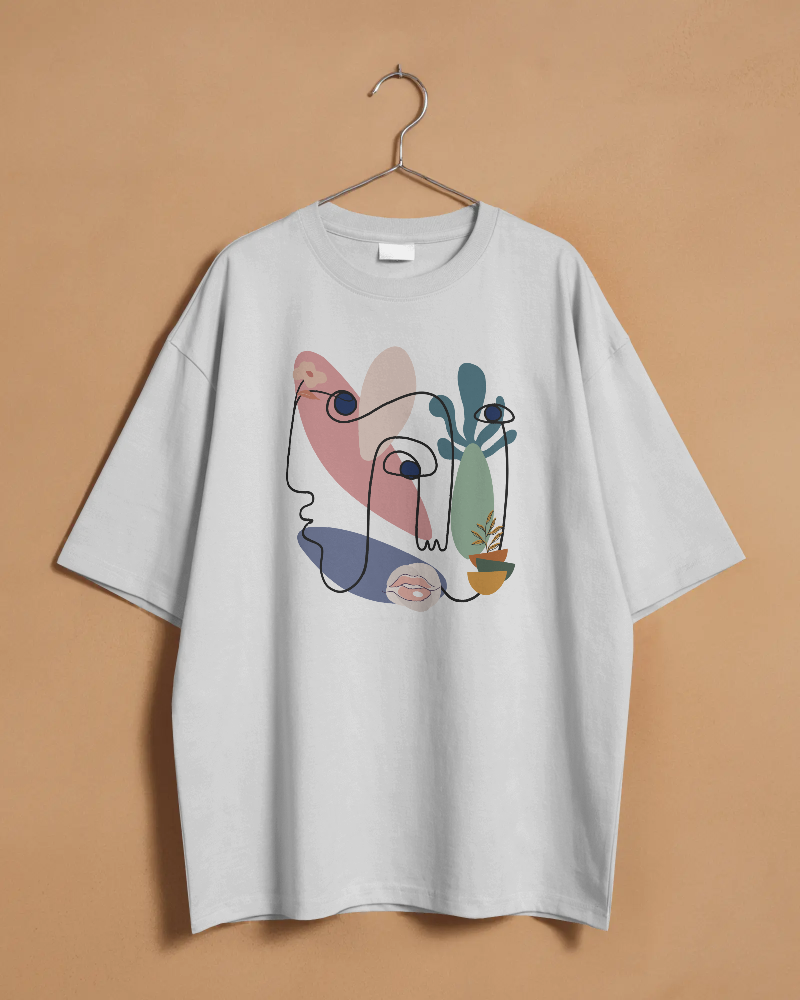 LINES-   100% Cotton Regular T-shirt