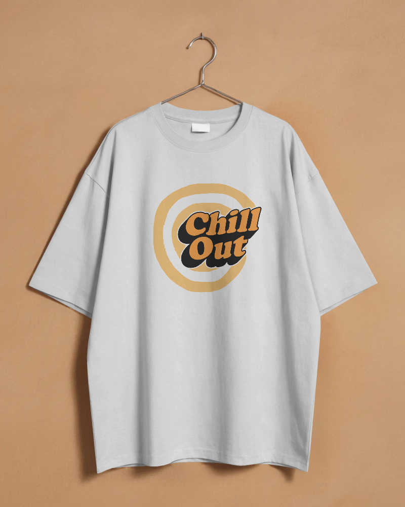 CHILL OUT-   100% Cotton Regular T-shirt