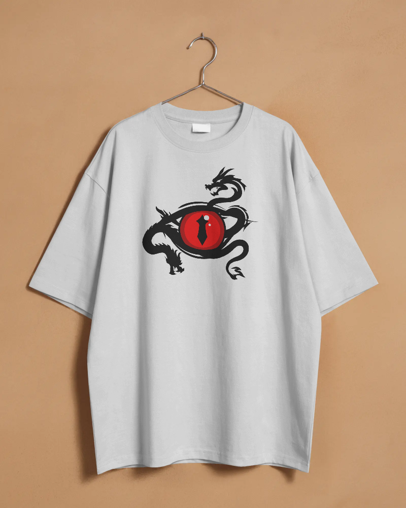 DRAGON STARE-   100% Cotton Regular T-shirt