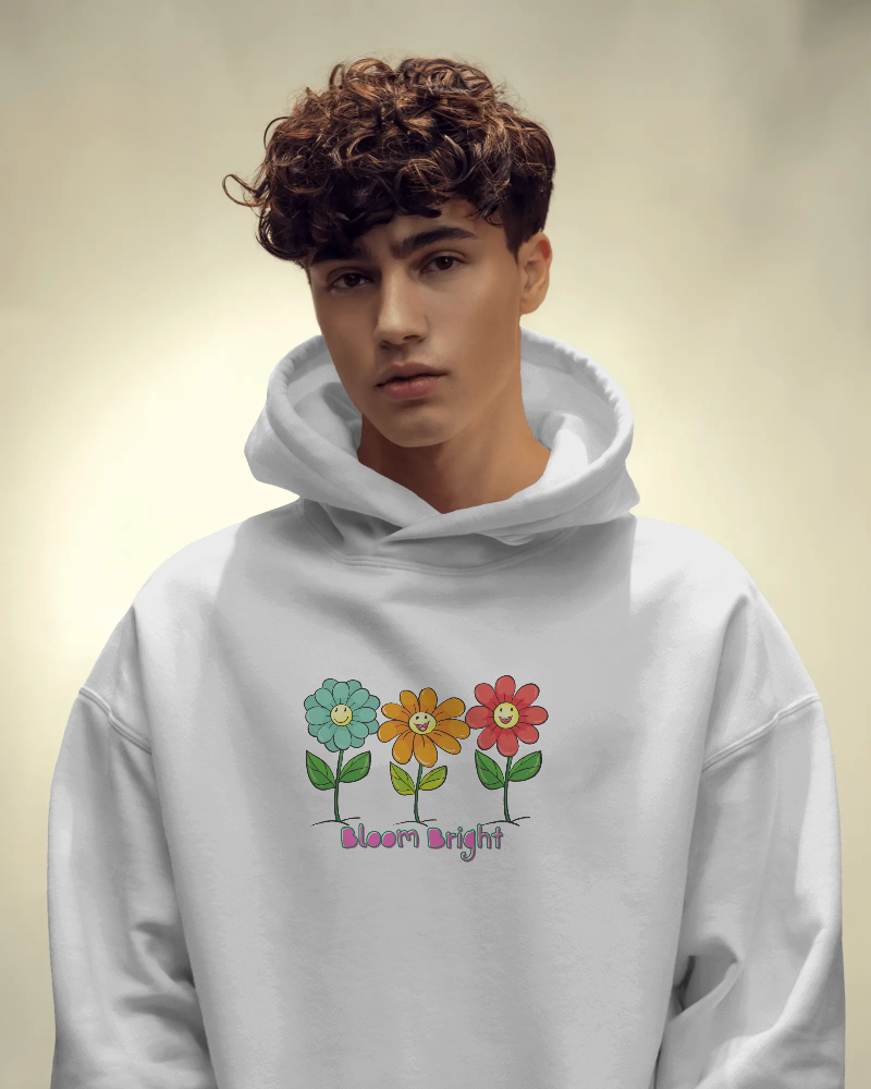 Bloom Bright - Oversized hoodie