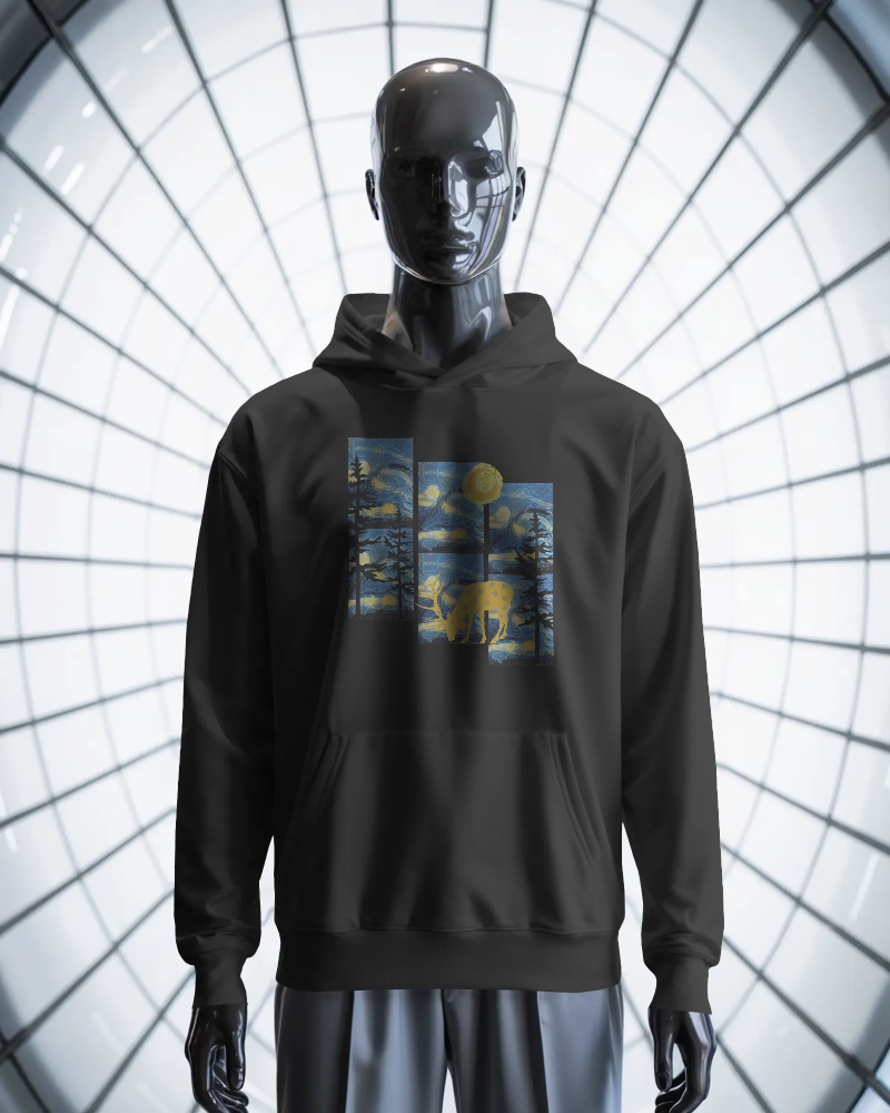 Midnight Muse - Oversized hoodie