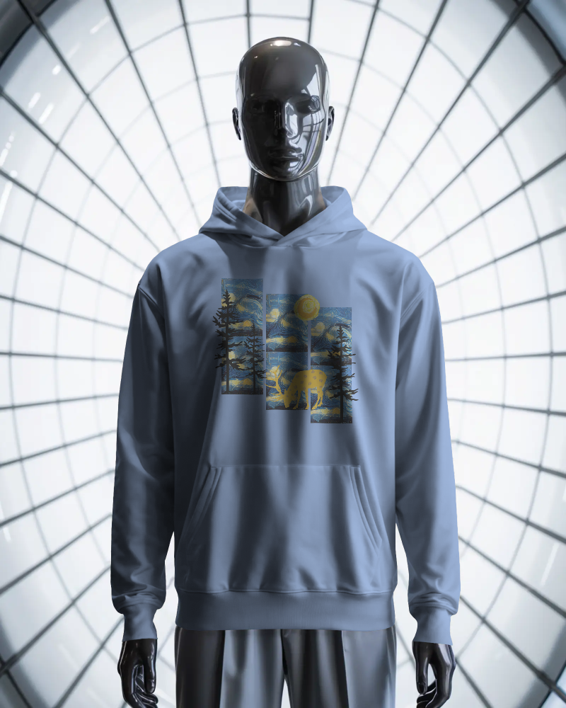 Midnight Muse - Oversized hoodie