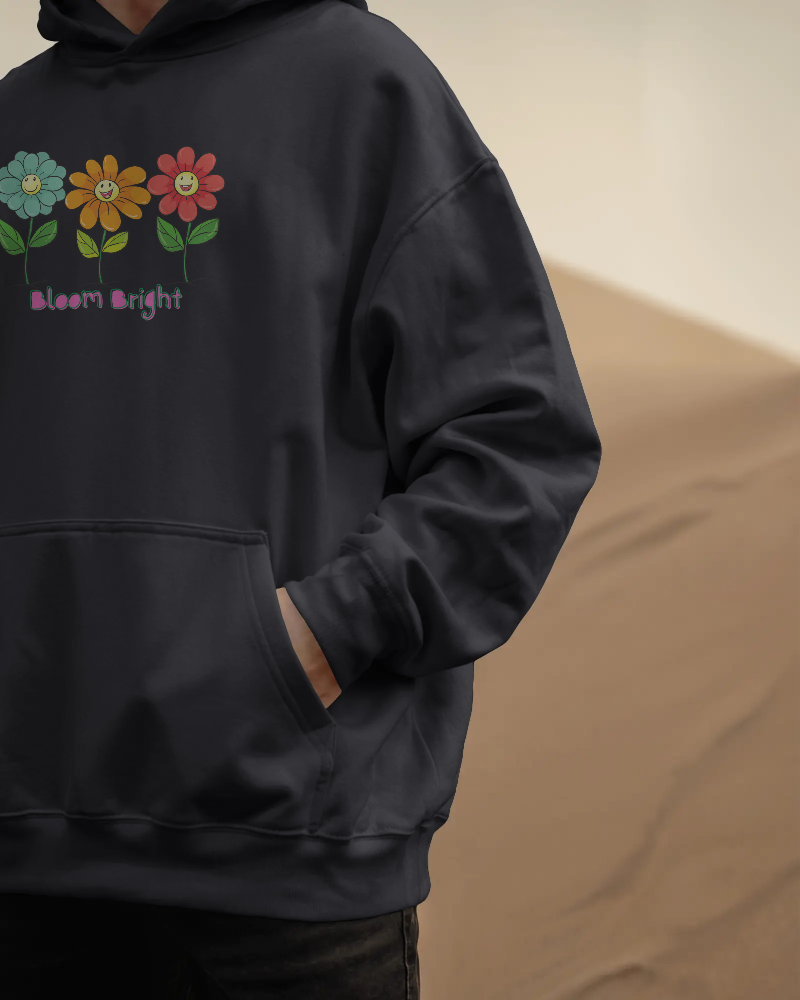Bloom Bright - Oversized hoodie