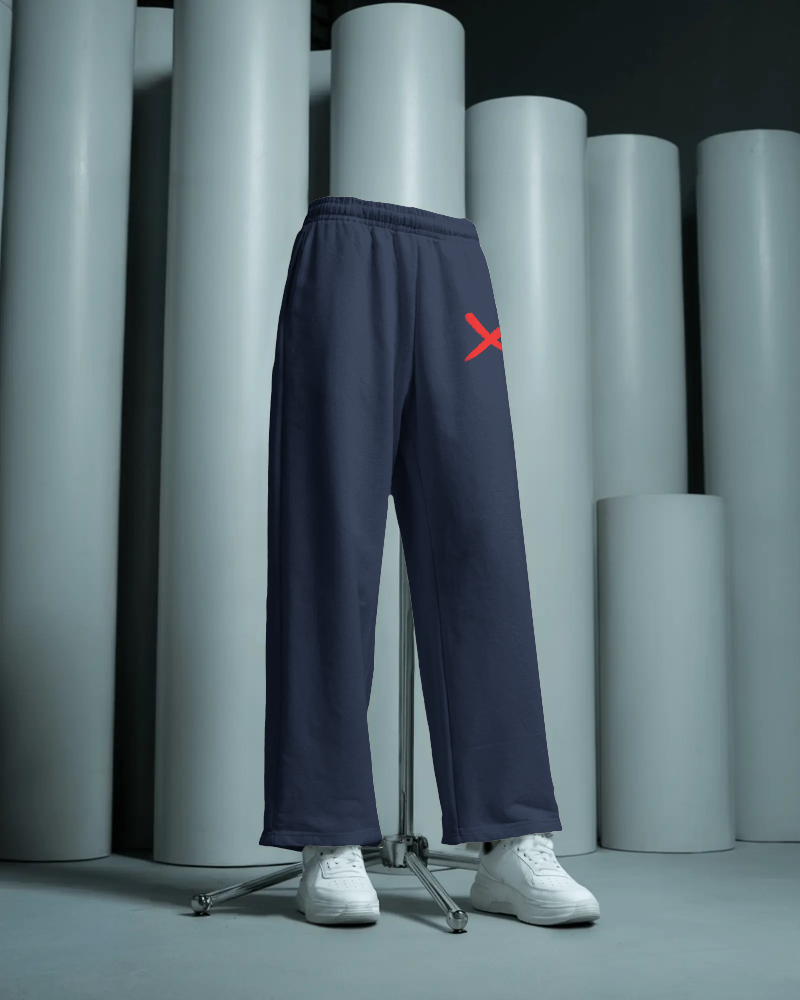 Navy Blue - 100% cotton sweatpant