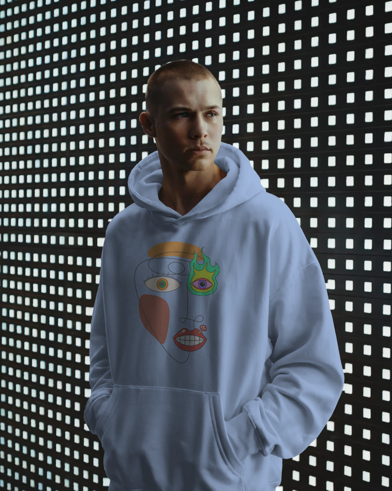 The Abstract Muse - Oversized hoodie