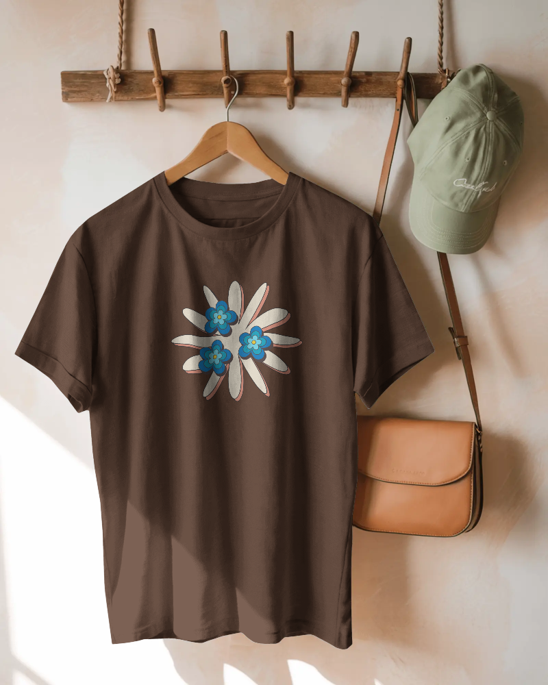 SOFT PETALS-   100% Cotton Regular T-shirt