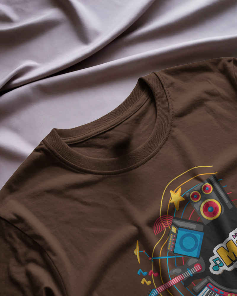 MUSIC-   100% Cotton Oversized T-shirt